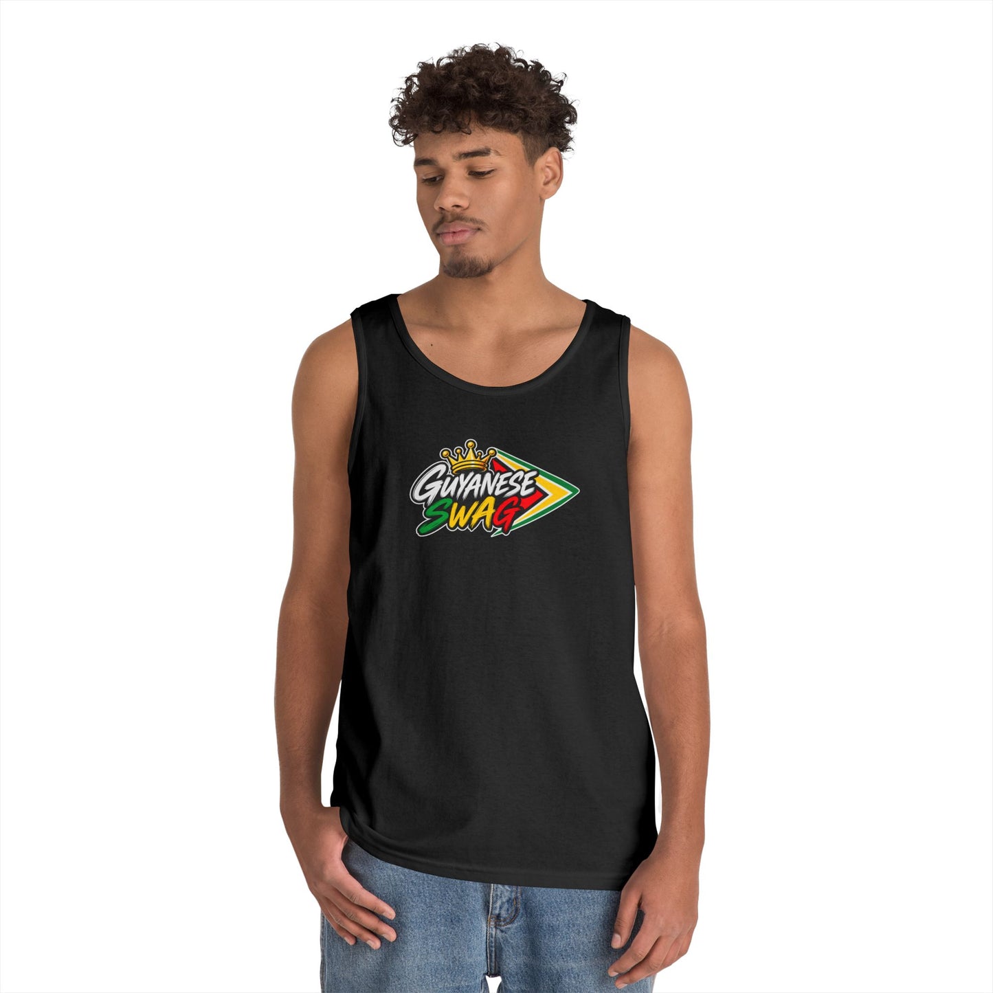 Guyanese Swag Guyana Flag Tank Top