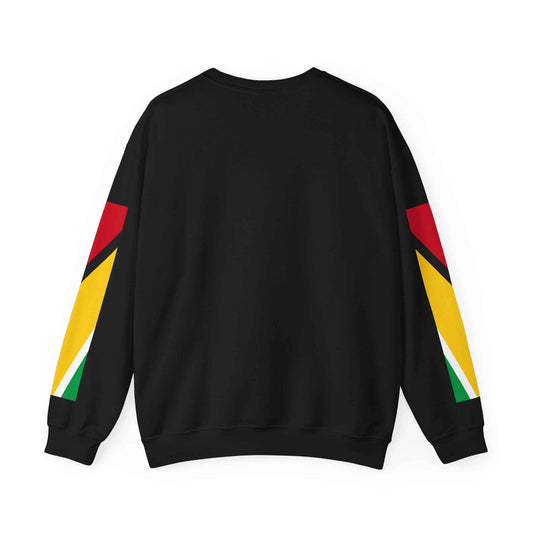 Guyanese Queen Crewneck Sweatshirt — Afrocentric Pride Pullover
