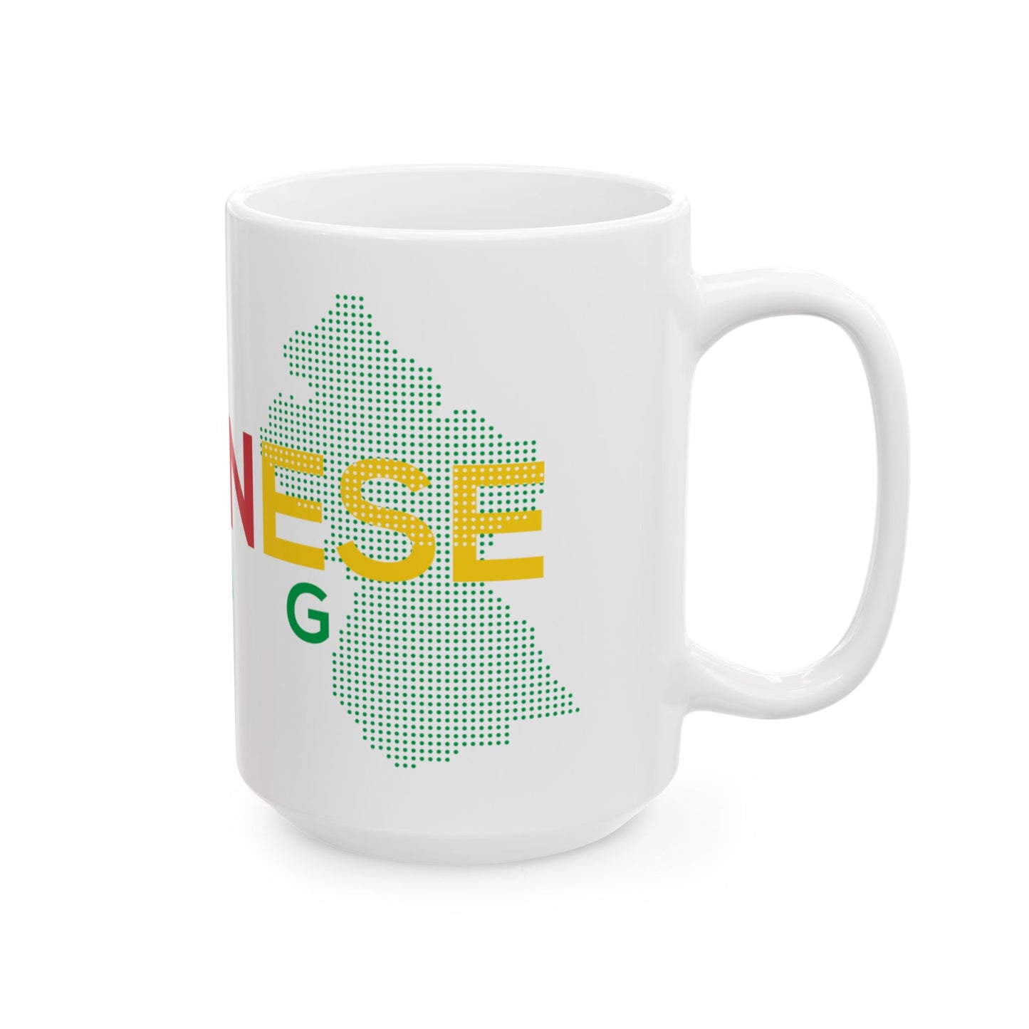 Guyanese Swag Ceramic Mug – Colorful Guyana Map Coffee Cup (11oz/15oz)