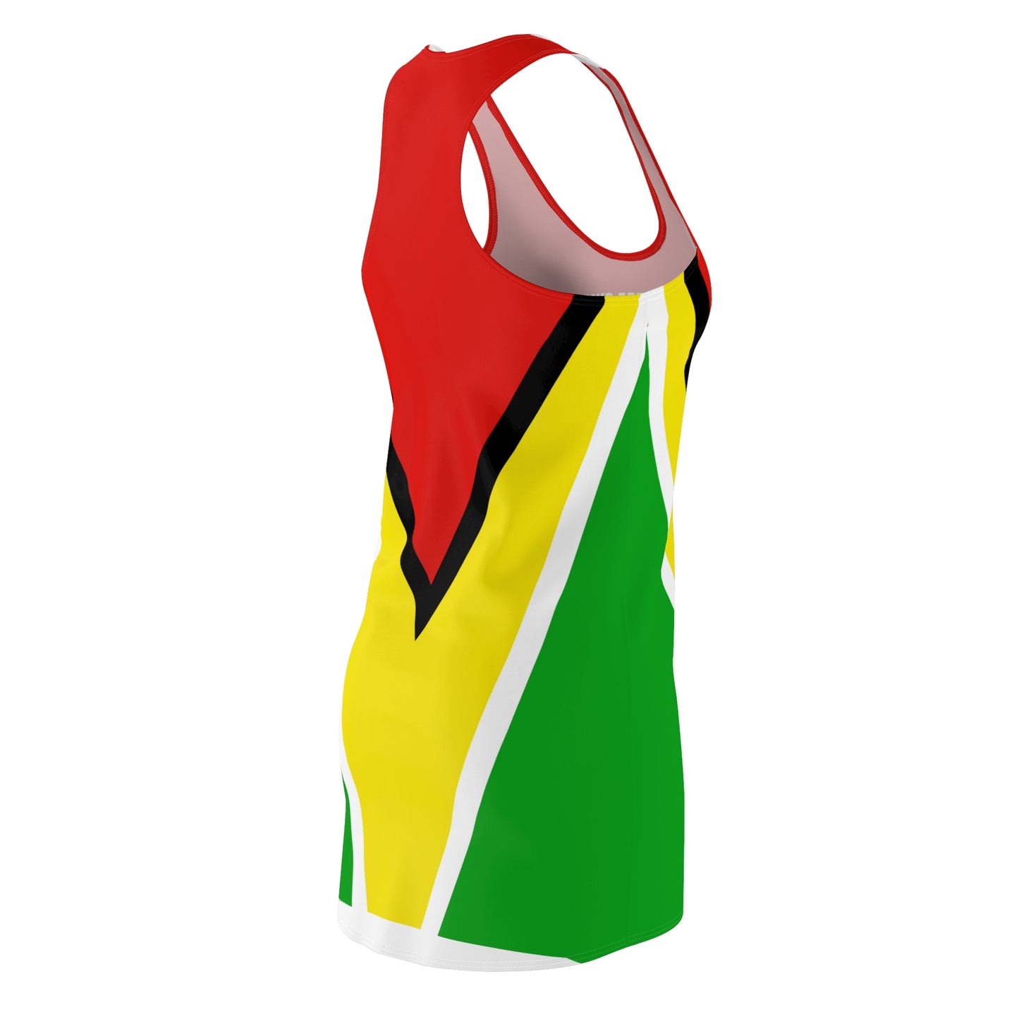 Guyana Flag Racerback Dress - "Guyanese Swag"