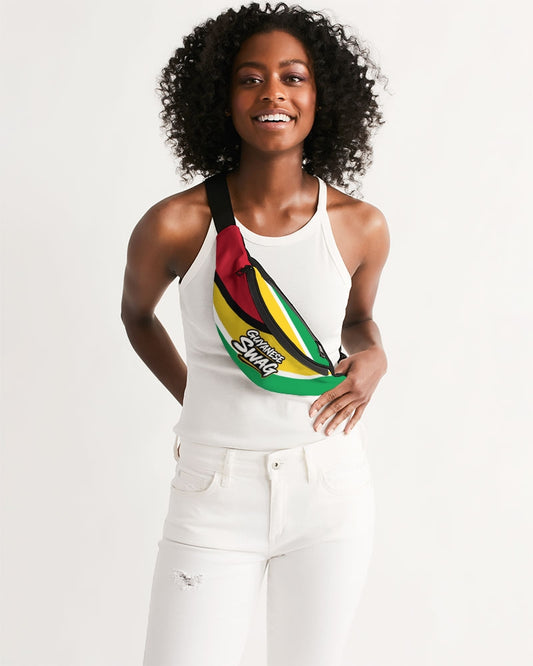 Guyana Flag Crossbody Sling Bag, alternate product view 2