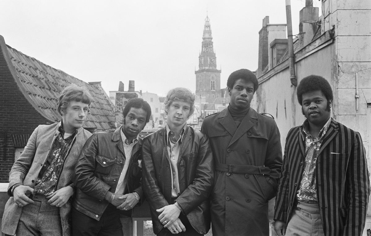 The Equals in Amsterdam in 1968, with Guyanese musician Eddy Grant on guitar