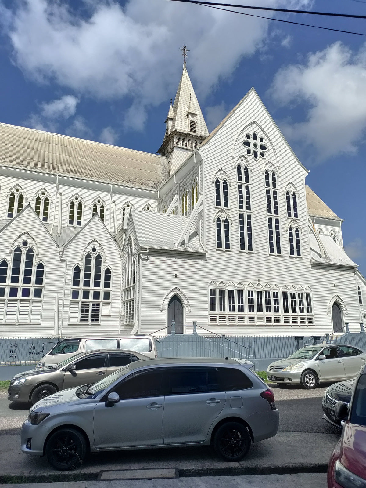 St. George’s Cathedral in Georgetown, Guyana, representing Christian worship on Good Friday