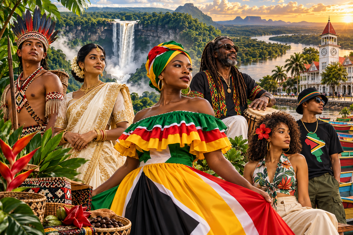 Guyanese heritage dress and modern Guyanese style