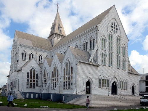 St George's Anglican Cathedral in Georgetown, Guyana
