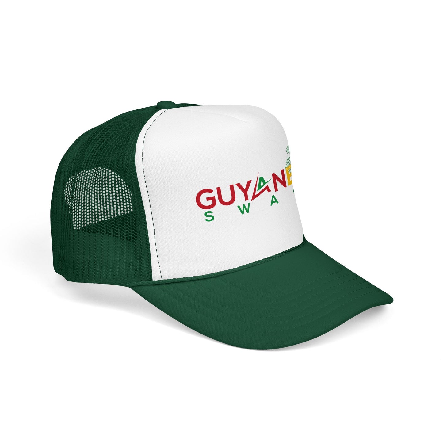 Guyanese Swag Trucker Hat — Guyana Map Panama-Inspired Foam Cap