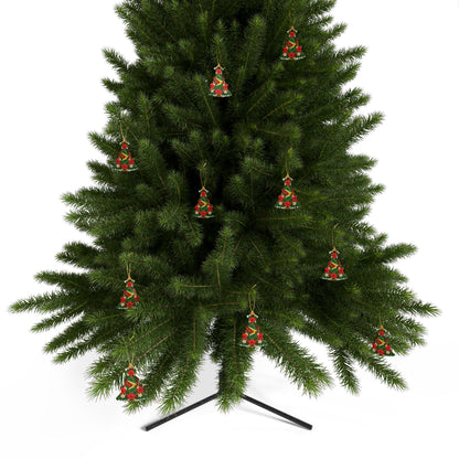 Guyana Ceramic Christmas Ornament – 5 Shapes & Multipacks
