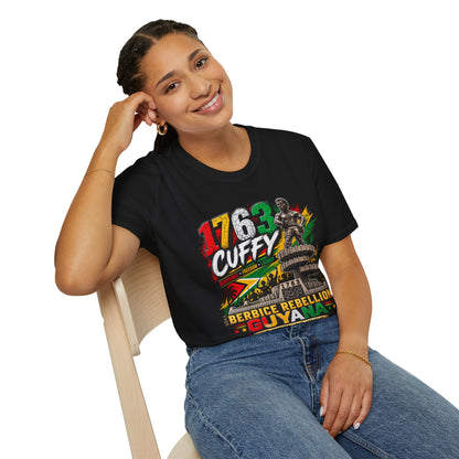 1763 Cuffy T-Shirt — Guyana Rebellion Tribute Tee