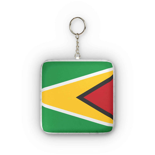 Guyana Flag Mini Plush Keychain