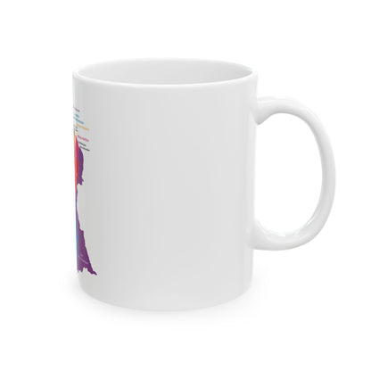 Guyana Regions Map Ceramic Mug — Colorful Labeled Map, 11oz & 15oz