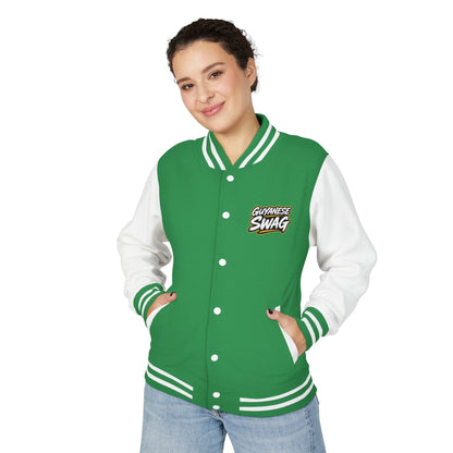Guyana Crest Letterman Jacket — Guyanese Swag Varsity Jacket