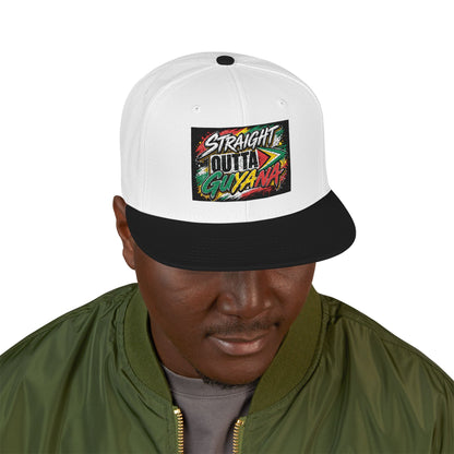 Straight Outta Guyana Snapback Hat