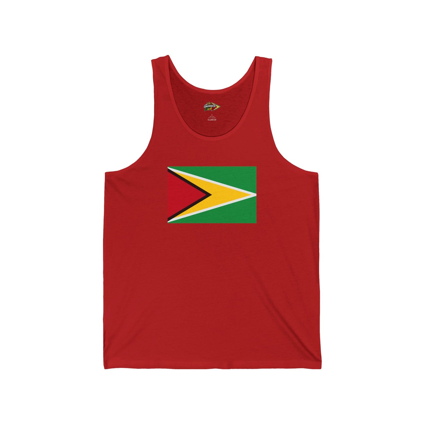 Guyana Flag Tank Top — Guyanese Swag Patriotic Tank
