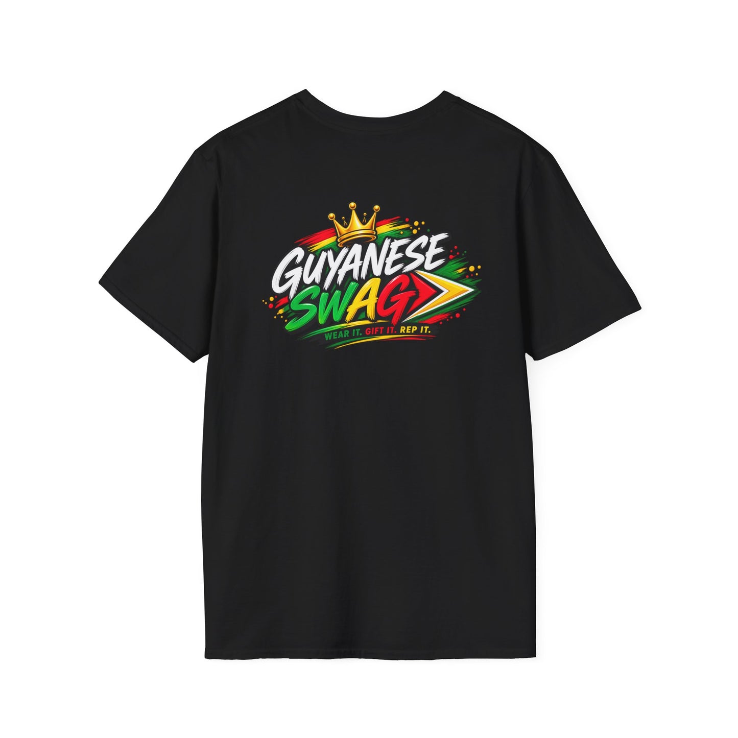 Guyana Independence T-Shirt — May 26, 1966 Retro Flag & Waterfall Tee