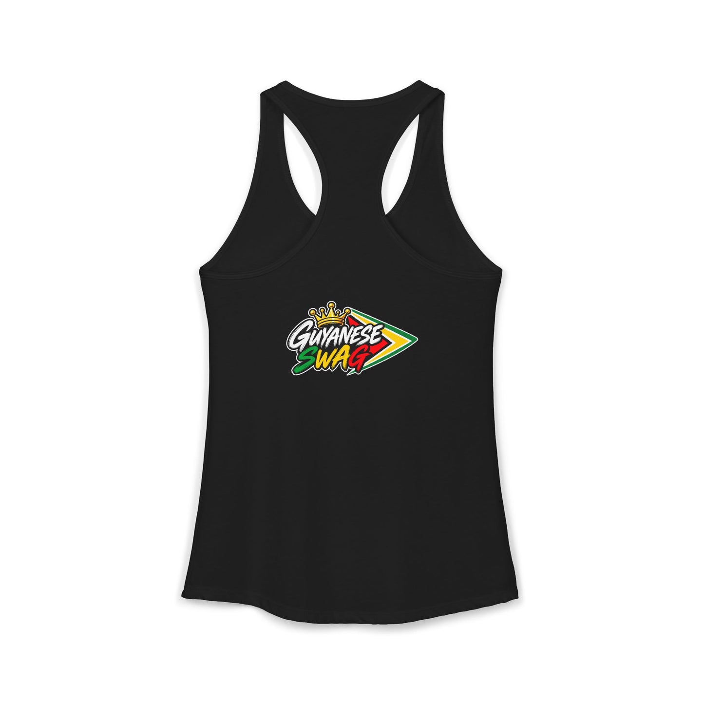 Guyana Flag Women's Ideal Guyanese Swag Racerback Tank