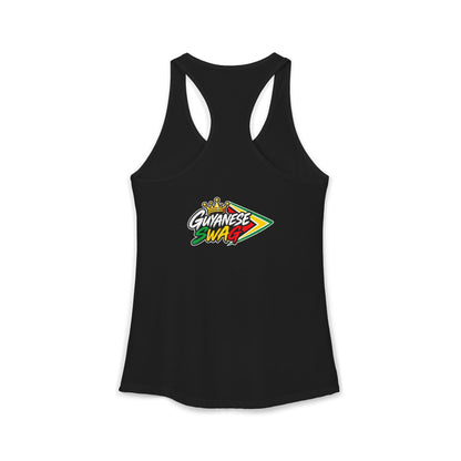 Guyana Flag Women's Ideal Guyanese Swag Racerback Tank