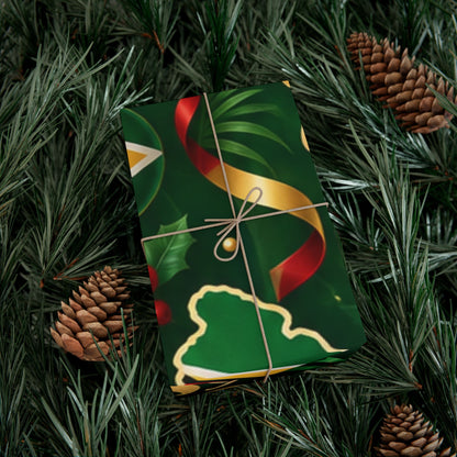 Guyana 592 Christmas wrapping paper festive holiday gift wrap – product image 15