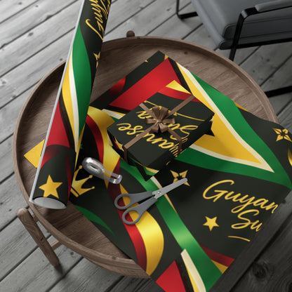 Guyana gift wrap for diaspora gifts and celebrations