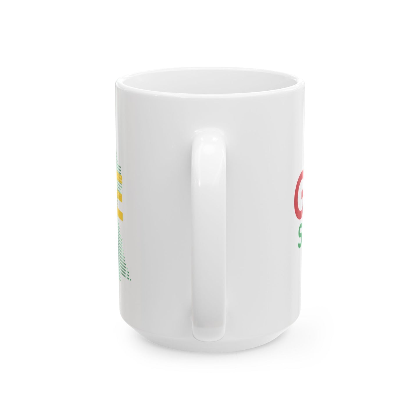Guyanese Swag Ceramic Mug – Colorful Guyana Map Coffee Cup (11oz/15oz)
