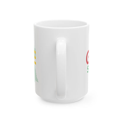 Guyanese Swag Ceramic Mug – Colorful Guyana Map Coffee Cup (11oz/15oz)