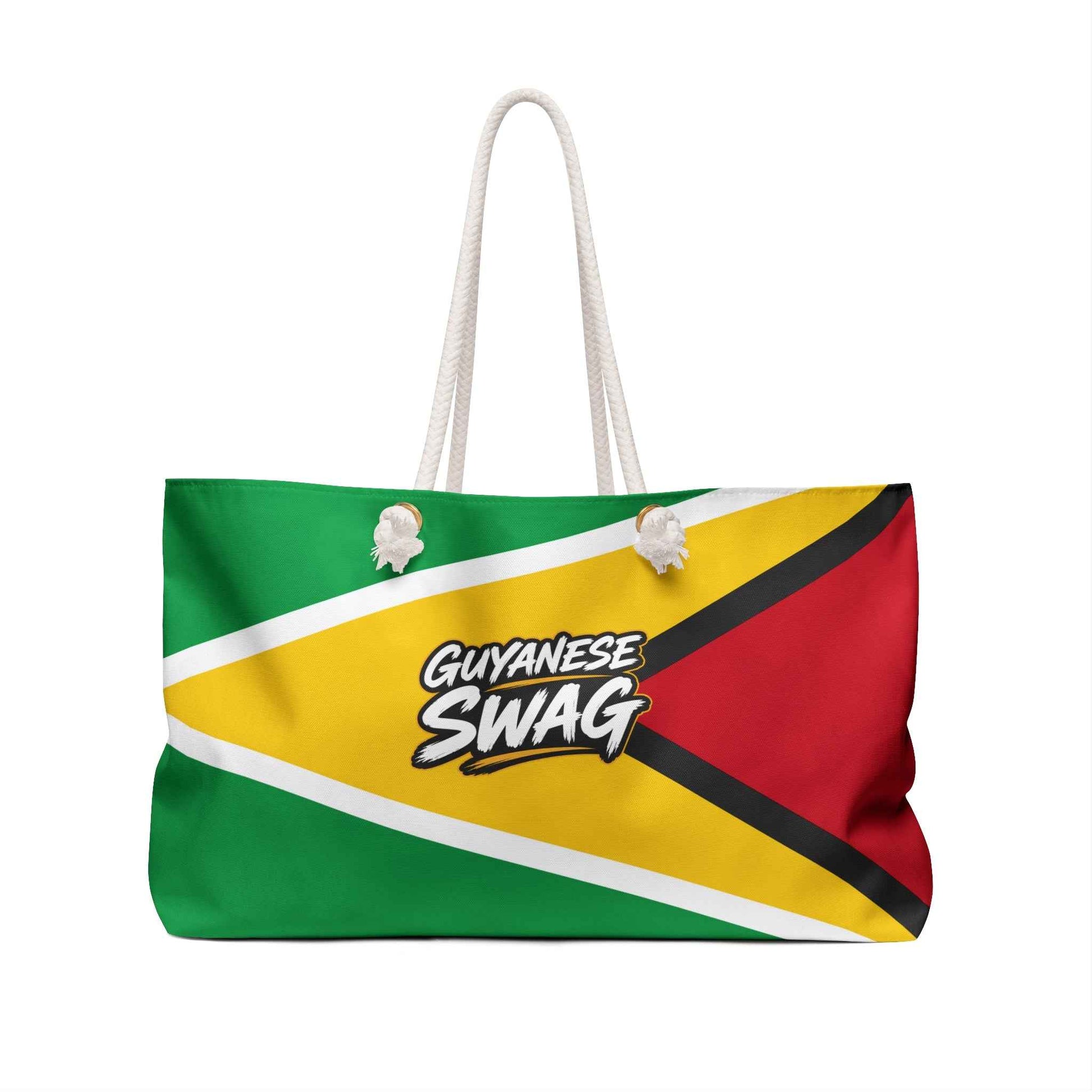 Guyanese Flag Weekender Bag – "Guyanese Swag" Travel Tote