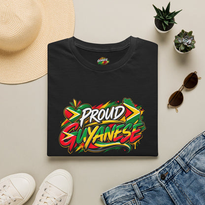 Proud Guyanese T-Shirt — Vibrant Flag-Inspired Pride Tee
