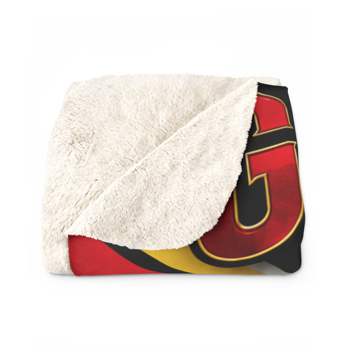 Guyana 592 rainforest blanket in soft Sherpa fleece