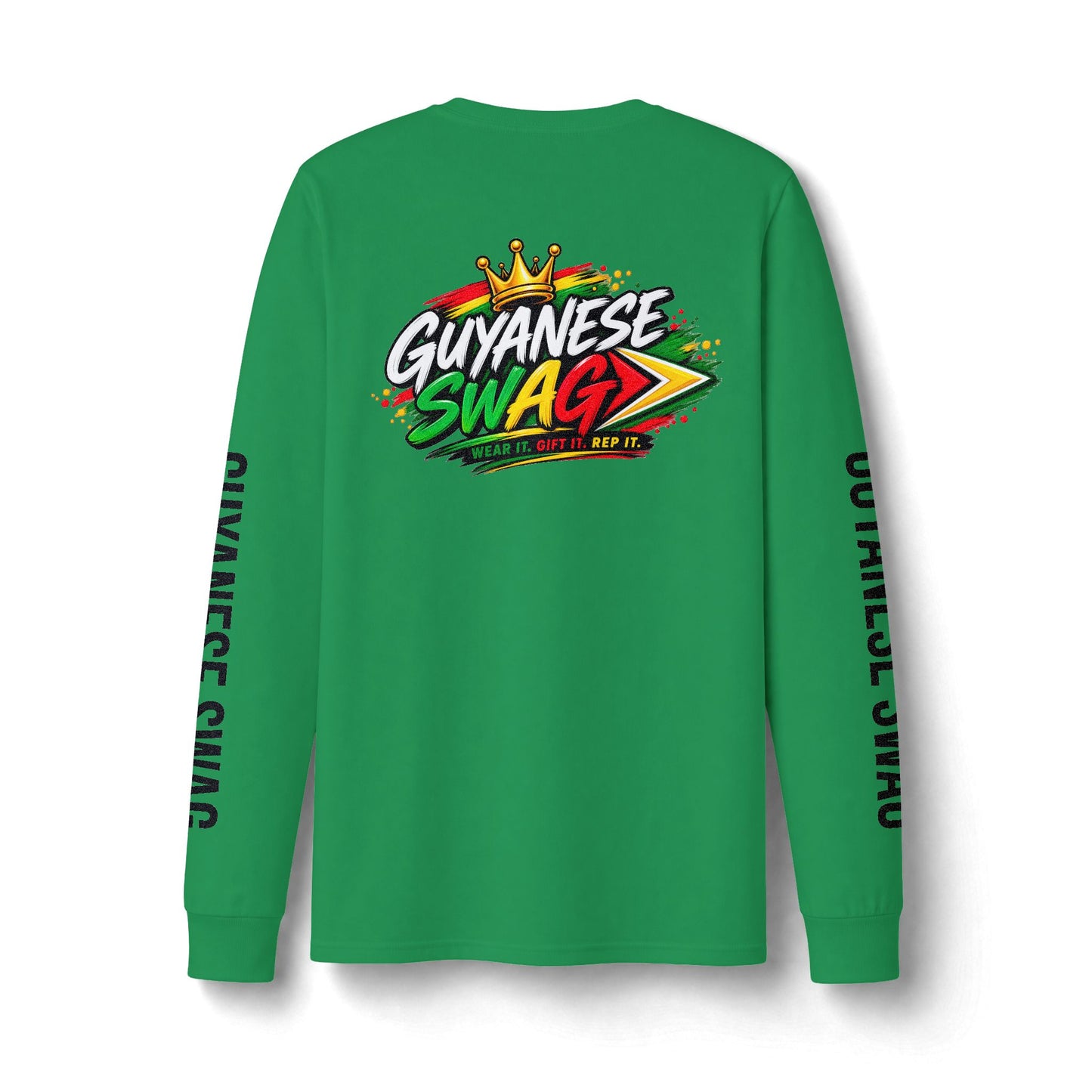 Guyana 'Don't Banga Mary With Me' Long Sleeve Tee — Guyanese Swag Graphic