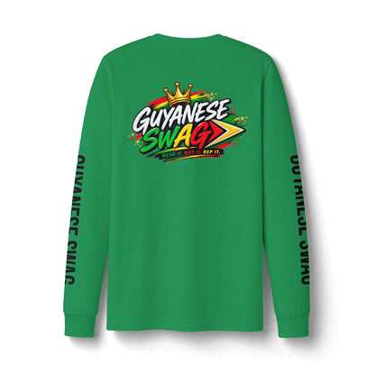Guyana 'Don't Banga Mary With Me' Long Sleeve Tee — Guyanese Swag Graphic