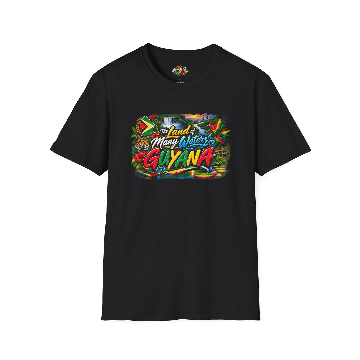 Guyana 'Land of Many Waters' Graphic T-Shirt