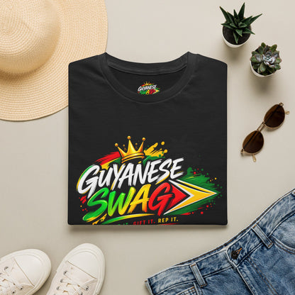 Guyanese Swag T‑Shirt — Bold Caribbean Pride Graphic Tee