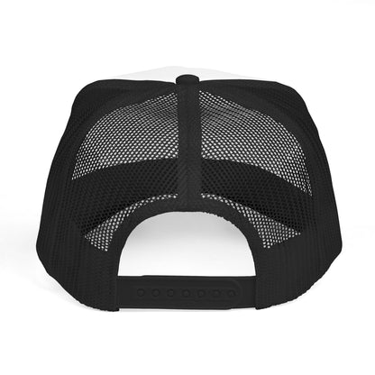 Guyanese Queen Trucker Hat — Foam Mesh Cap with Crown Script