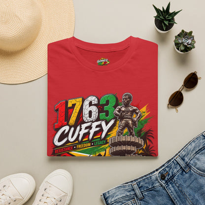 1763 Cuffy T-Shirt — Guyana Rebellion Tribute Tee