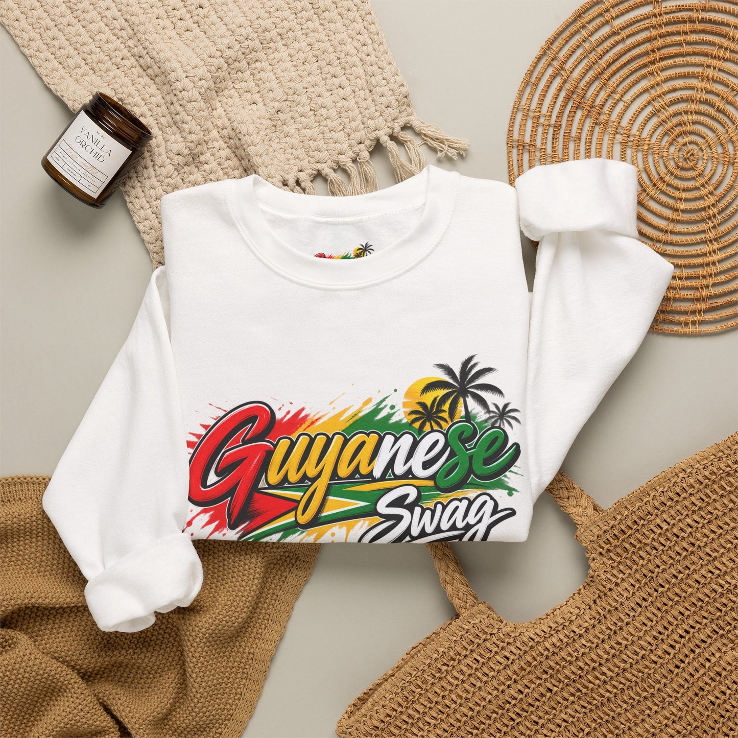 Guyanese Swag Crewneck Sweatshirt