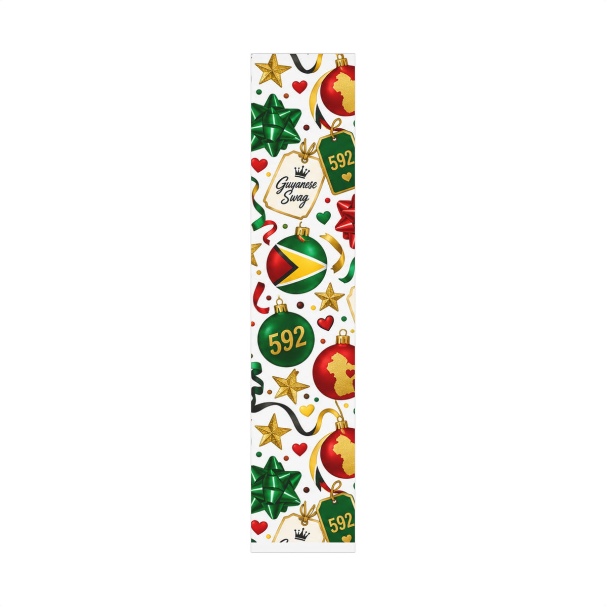 Guyana Christmas wrapping paper satin finish preview