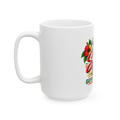 Best Sister Ever Guyanese Swag Mug — Ceramic Coffee Cup (11oz/15oz)