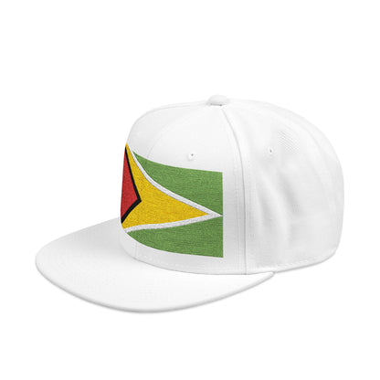 Guyana Flag Snapback Hat — Embroidered Guyanese Pride Cap