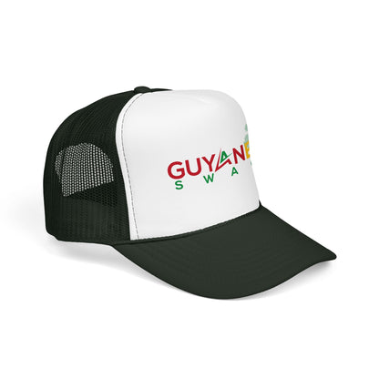 Guyanese Swag Trucker Hat — Guyana Map Panama-Inspired Foam Cap