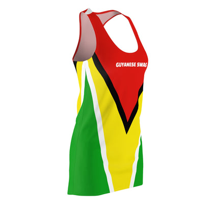 Guyana Flag Racerback Dress - "Guyanese Swag"