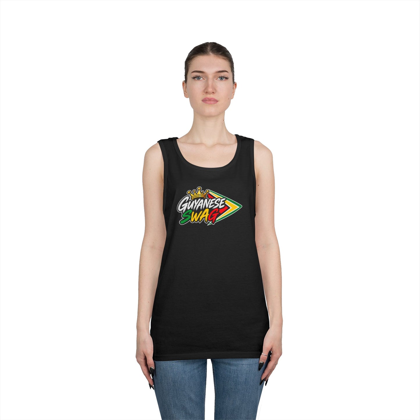 Guyanese Swag Guyana Flag Tank Top