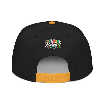 Guyanese Swag Guyana Map Snapback Hat