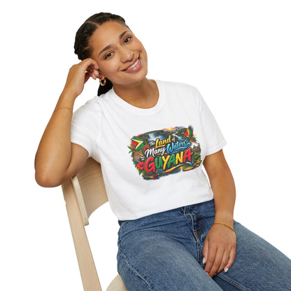 Guyana 'Land of Many Waters' Graphic T-Shirt