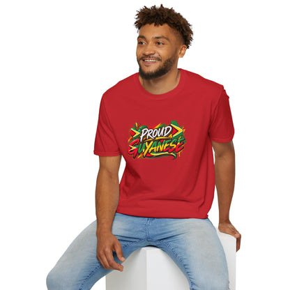 Proud Guyanese T-Shirt — Vibrant Flag-Inspired Pride Tee