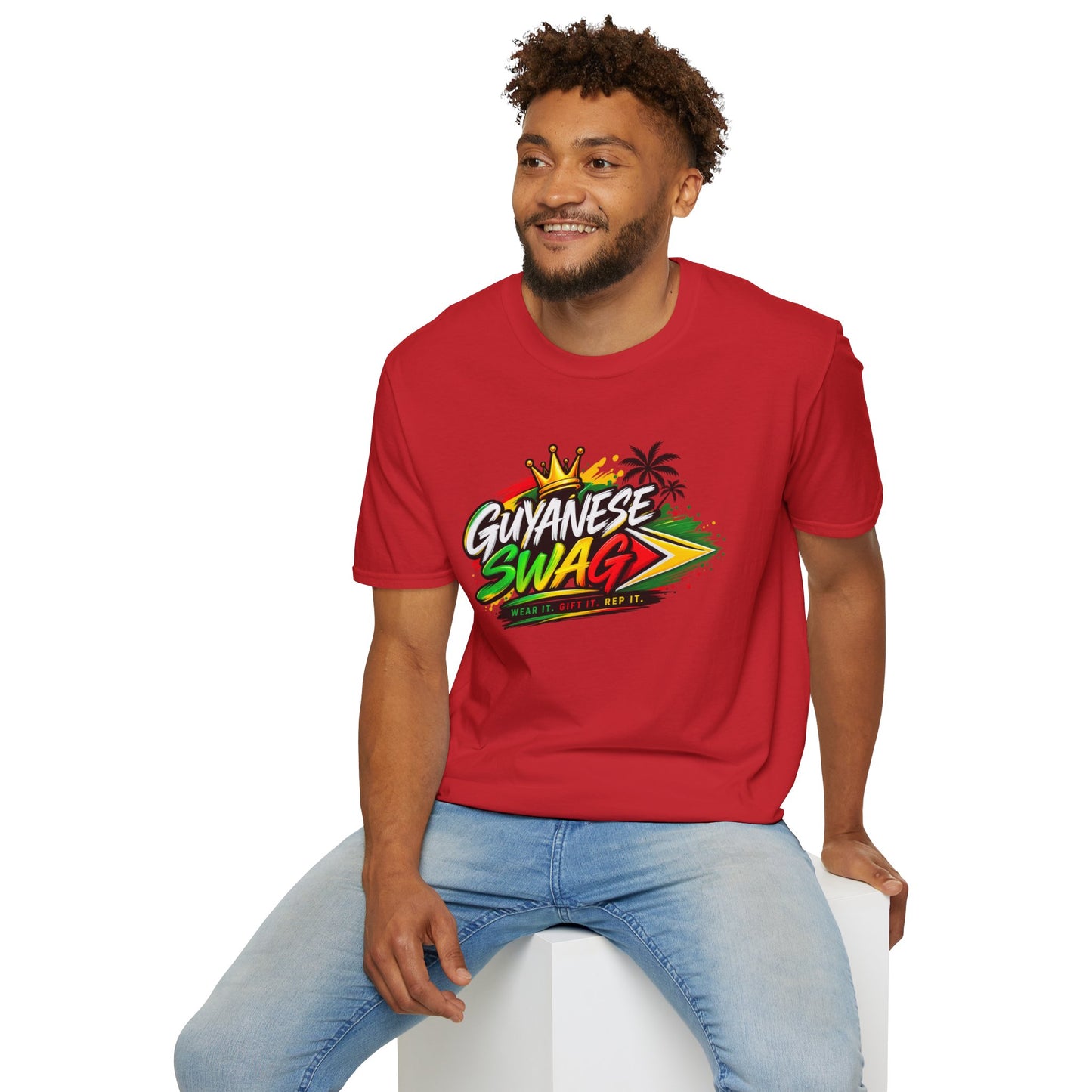 Guyanese Swag T‑Shirt — Bold Caribbean Pride Graphic Tee