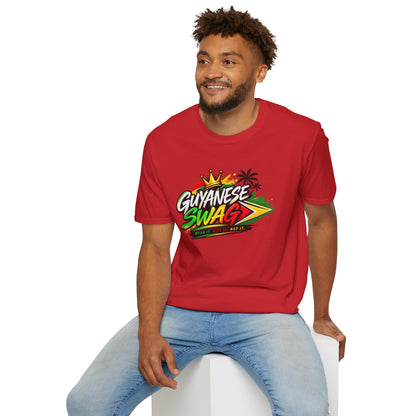 Guyanese Swag T‑Shirt — Bold Caribbean Pride Graphic Tee