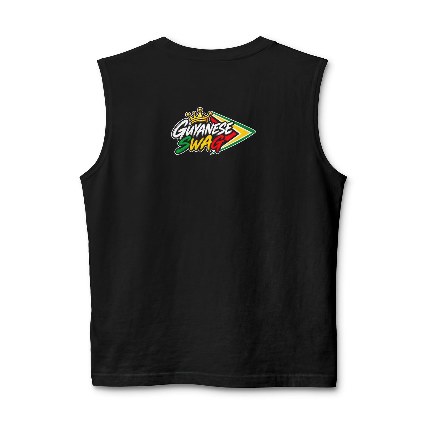 Guyana Flag Muscle Tank — "Guyanese Swag" Patriotic Sleeveless Shirt