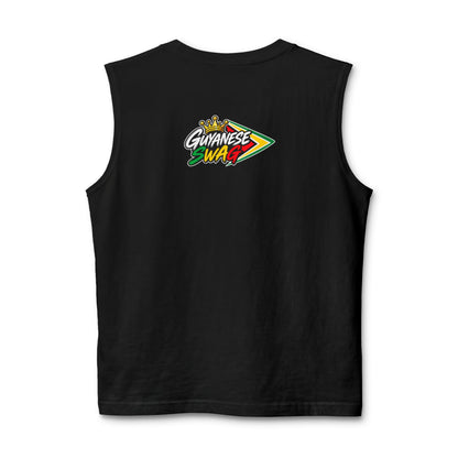 Guyana Flag Muscle Tank — "Guyanese Swag" Patriotic Sleeveless Shirt