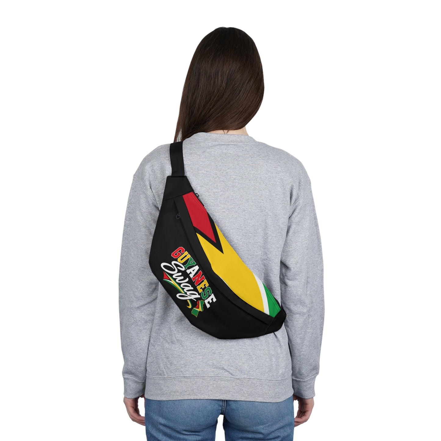 Guyanese Swag Flag Fanny Pack