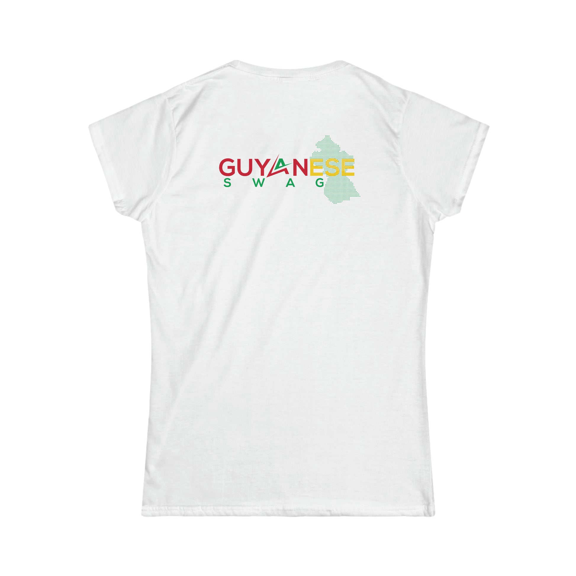 Guyanese Against Sexual Abuse Women's Softstyle Tee by Guyanese Swag