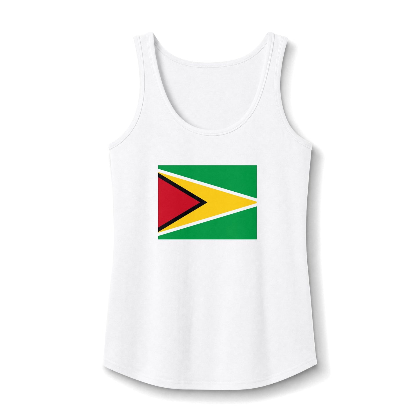 Guyana Flag Tank Top — "Guyanese Swag" Women's Cotton Tank
